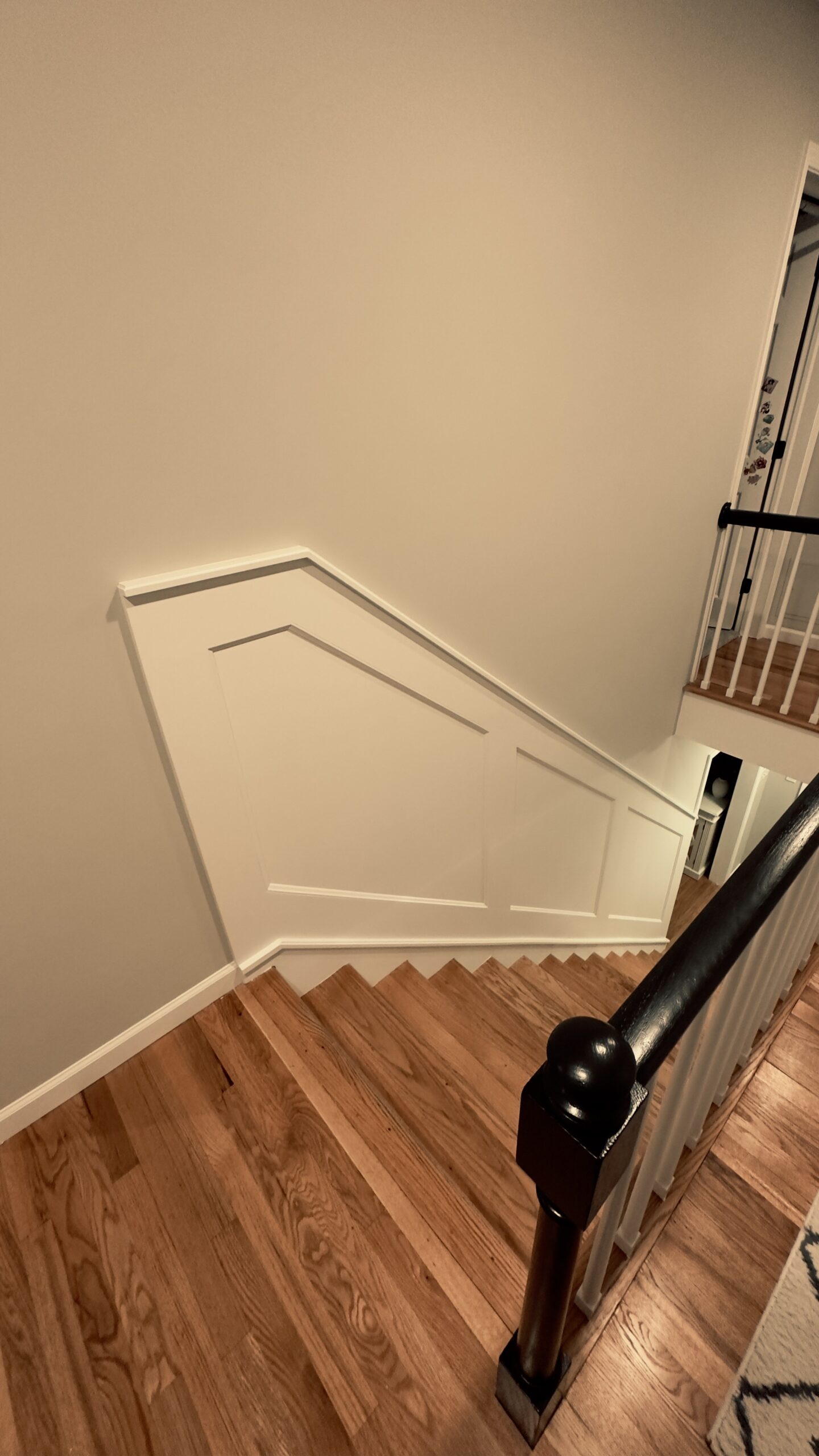 stairwell painting in Southside Binghamton, NY