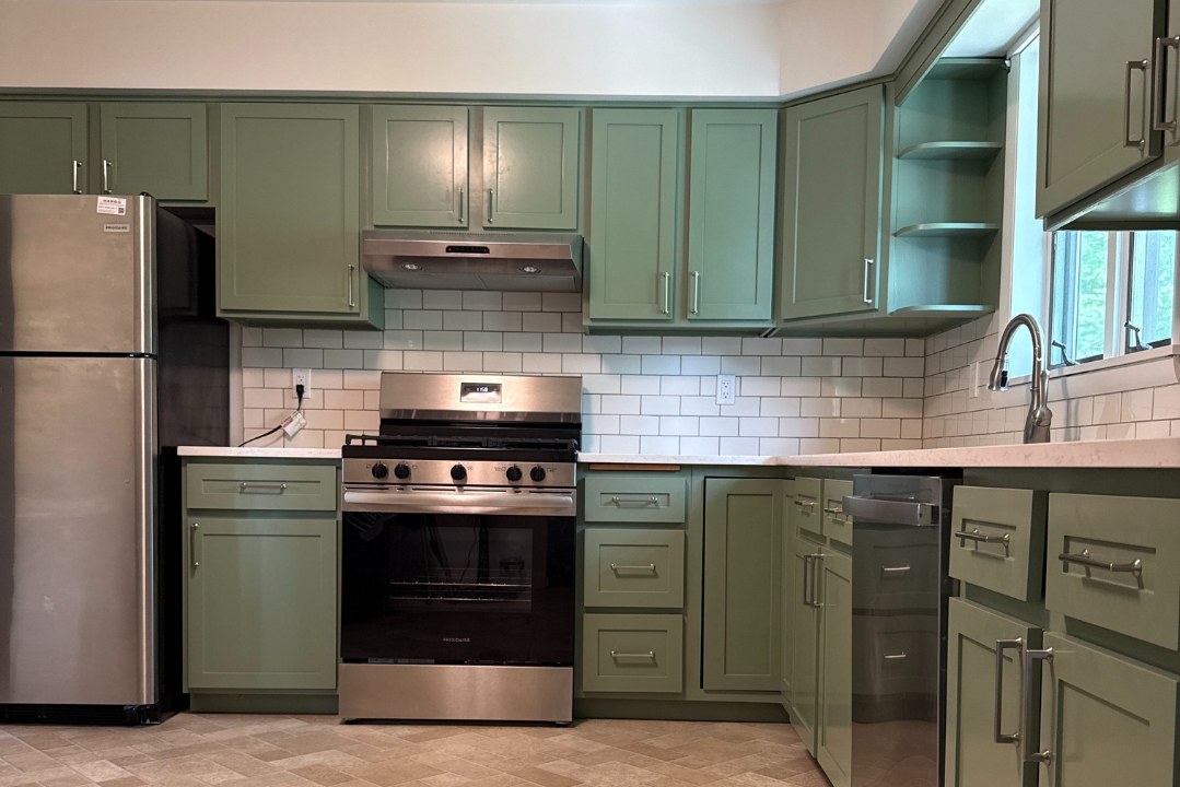 residential cabinet painting in Johnson City, NY